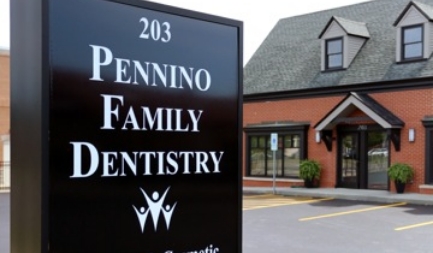Outside Pennino Dental office
